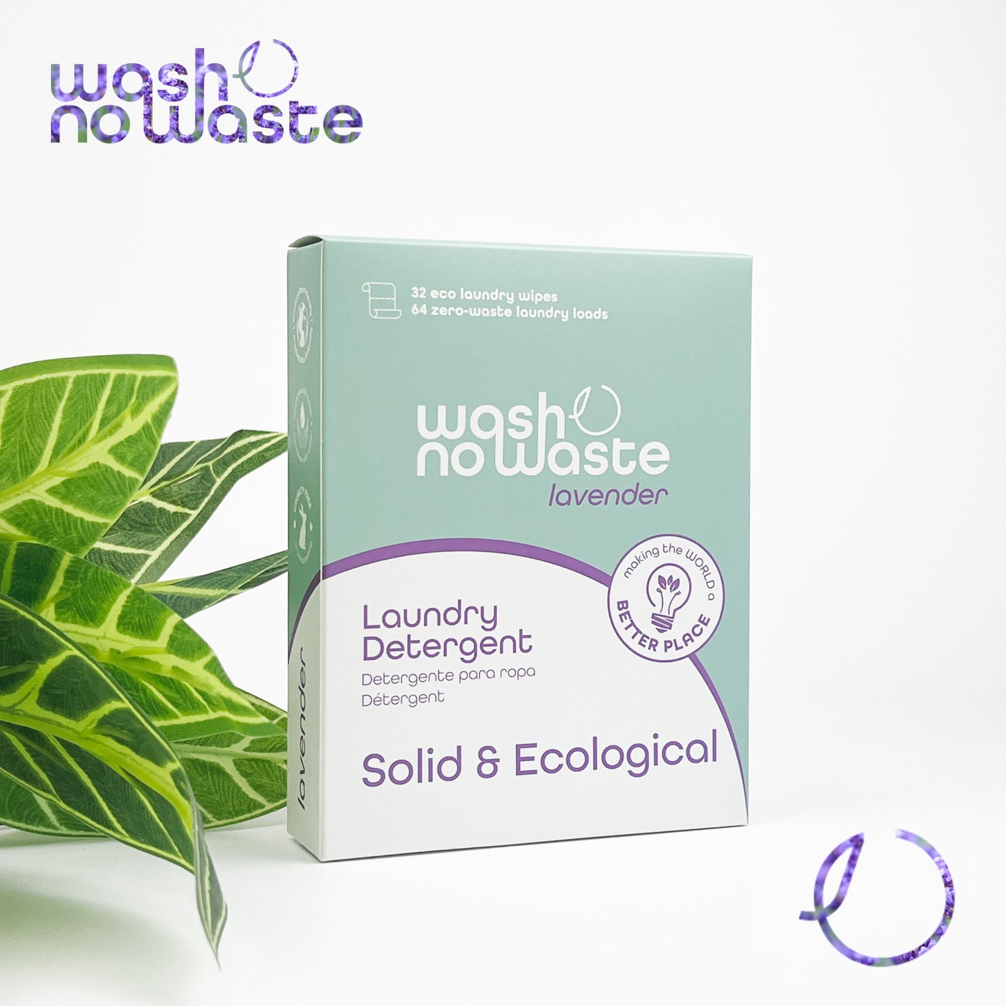 Pack de tiras de detergente biodegradável ecológico - 3 fragrâncias