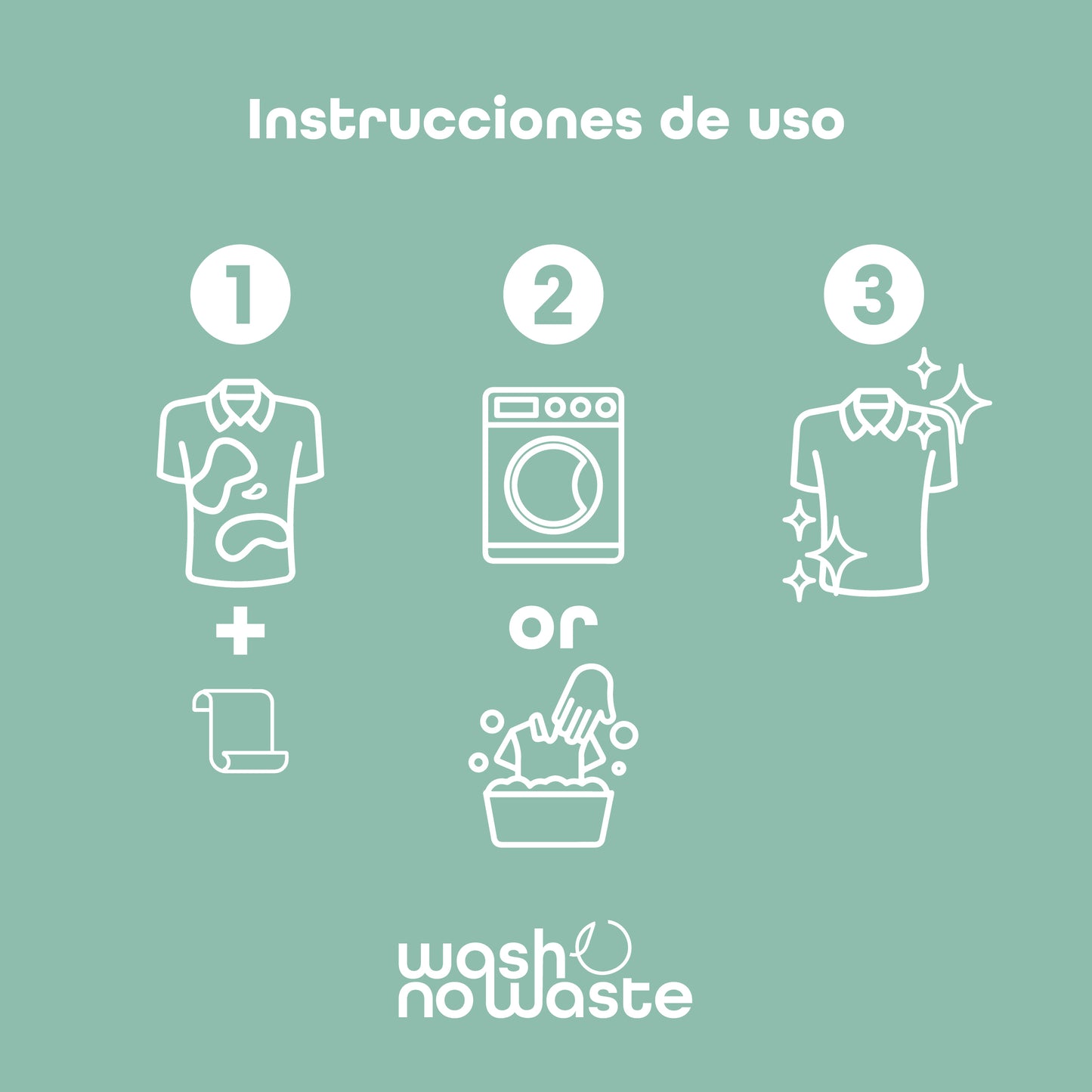 Pack de tiras de detergente biodegradável ecológico - 3 fragrâncias