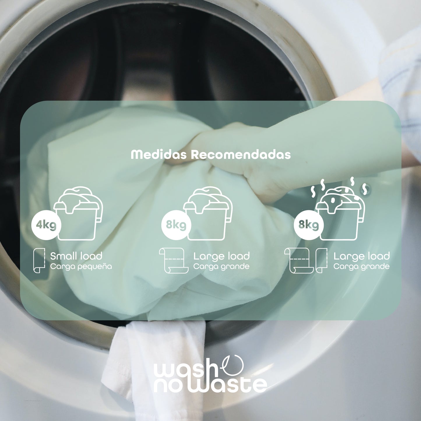 Pack de tiras de detergente biodegradável ecológico - 3 fragrâncias